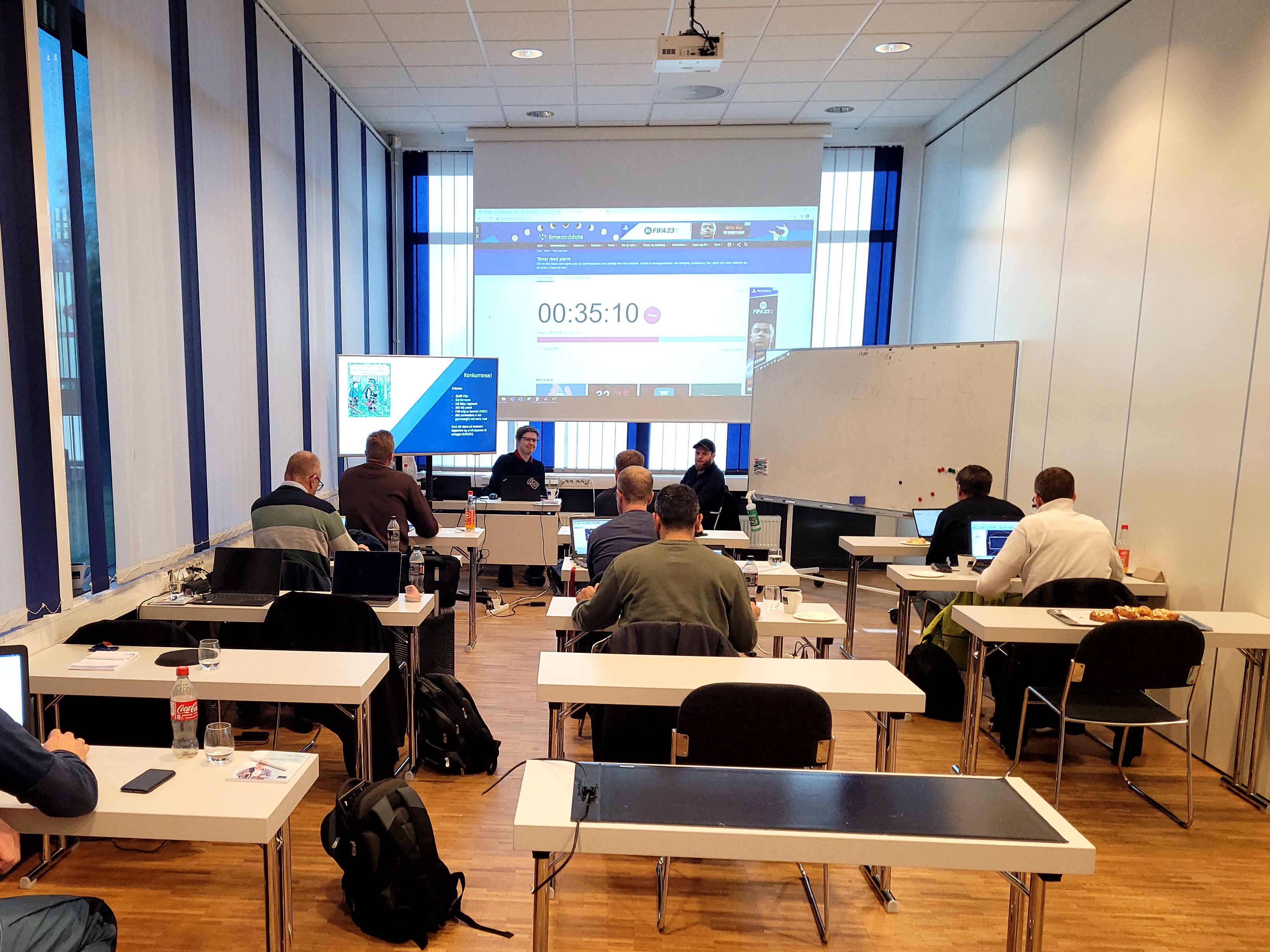 Kurs på gardemoen